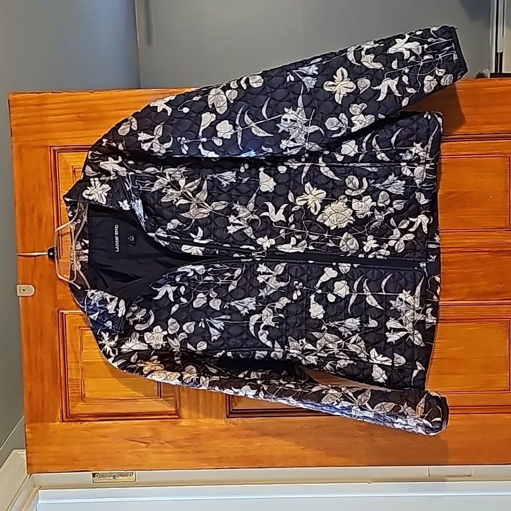 Lands End quilted jacket